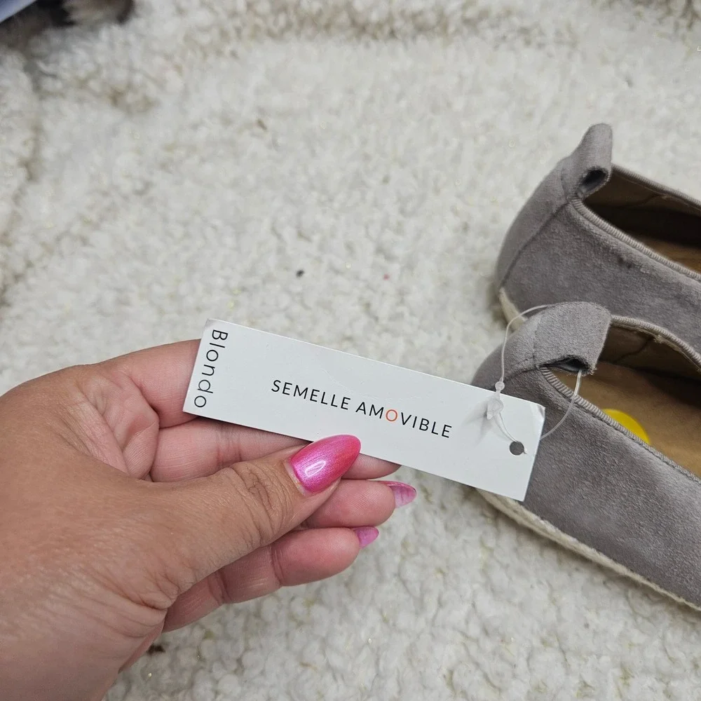 Blondo Bella Suede Waterproof Espadrille Loafer sz‎ 8 NWT
